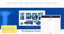Desktop Screenshot of plr-lizenz-zum-geld-verdienen.com