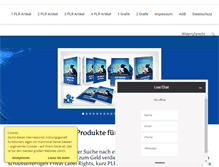 Tablet Screenshot of plr-lizenz-zum-geld-verdienen.com